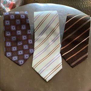 Trio of ties